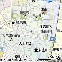 コープ野村半田管理事務室周辺の地図
