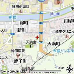 セブンイレブン浜田新町店周辺の地図