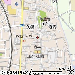 京都府宇治市小倉町久保60周辺の地図