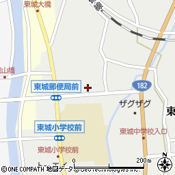 広島県庄原市東城町川東1347周辺の地図