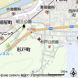 島根県浜田市杉戸町2598-5周辺の地図