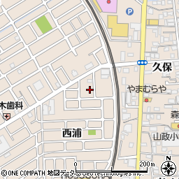 京都府宇治市小倉町西浦4-6周辺の地図