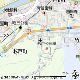 島根県浜田市杉戸町2597周辺の地図