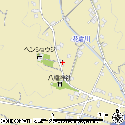 静岡県藤枝市花倉362周辺の地図
