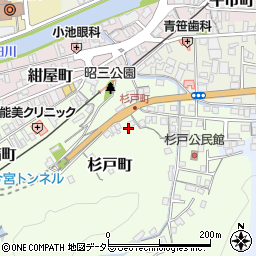 島根県浜田市杉戸町2608周辺の地図