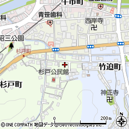 島根県浜田市杉戸町2348周辺の地図