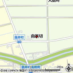 愛知県安城市野寺町（南新切）周辺の地図