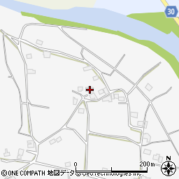 岡山県岡山市北区建部町品田122周辺の地図