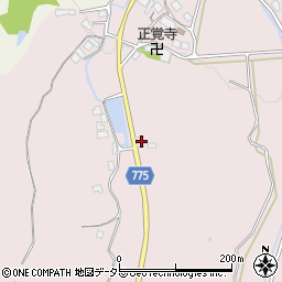 滋賀県甲賀市甲賀町滝2021-1周辺の地図