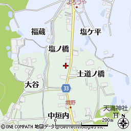 兵庫県宝塚市境野塩ノ橋56周辺の地図