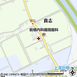 兵庫県三田市貴志90周辺の地図