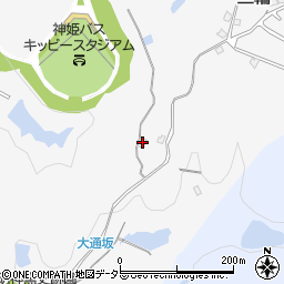 兵庫県三田市三輪1257周辺の地図