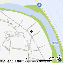 岡山県岡山市北区建部町品田211周辺の地図