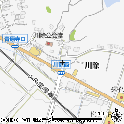 兵庫県三田市川除143周辺の地図
