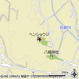 静岡県藤枝市花倉397周辺の地図
