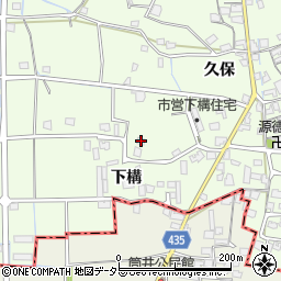 兵庫県姫路市林田町下構148周辺の地図