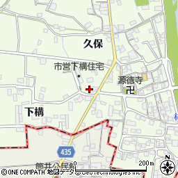 兵庫県姫路市林田町下構116周辺の地図