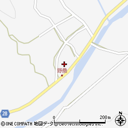 兵庫県赤穂郡上郡町野桑623周辺の地図