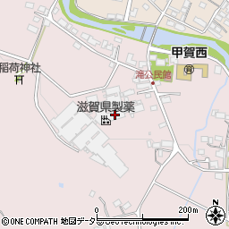 滋賀県製薬株式会社周辺の地図