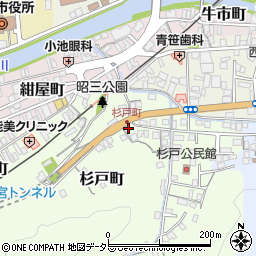 島根県浜田市杉戸町2586周辺の地図