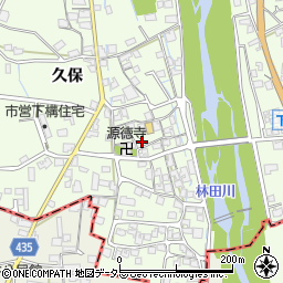 兵庫県姫路市林田町下構35周辺の地図
