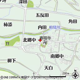愛知県額田郡幸田町長嶺北郷中29周辺の地図