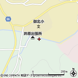 岡山県加賀郡吉備中央町井原2周辺の地図