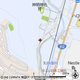 兵庫県姫路市香寺町犬飼863-2周辺の地図