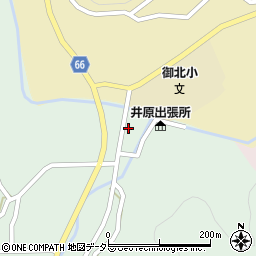 岡山県加賀郡吉備中央町井原927周辺の地図