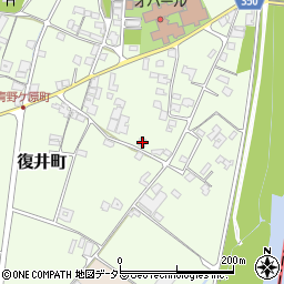 兵庫県小野市復井町871-52周辺の地図