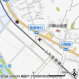 兵庫県三田市川除179周辺の地図