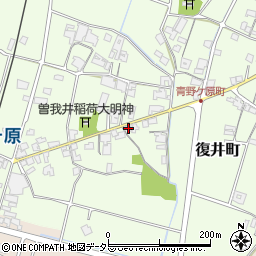 兵庫県小野市復井町396-3周辺の地図