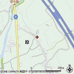 大阪府高槻市原1457周辺の地図