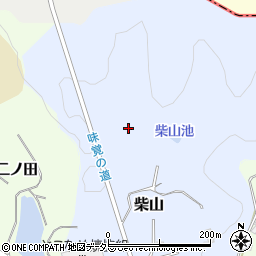愛知県常滑市柴山周辺の地図