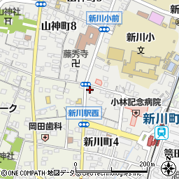 日本屋周辺の地図