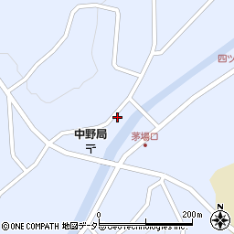 島根県邑智郡邑南町中野小原迫746周辺の地図