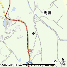 兵庫県三田市馬渡153周辺の地図