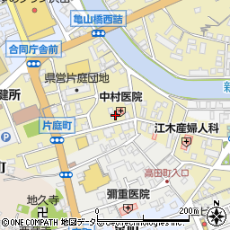 島根県浜田市片庭町周辺の地図