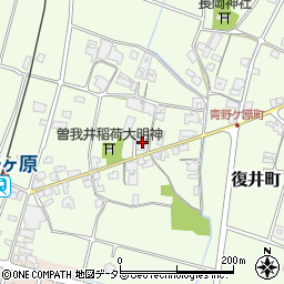 兵庫県小野市復井町394-3周辺の地図