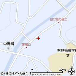 島根県邑智郡邑南町中野2440周辺の地図