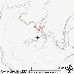 岡山県赤磐市中山581周辺の地図
