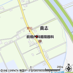 兵庫県三田市貴志80周辺の地図