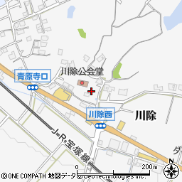 兵庫県三田市川除146周辺の地図