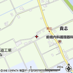兵庫県三田市貴志134-2周辺の地図