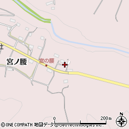 愛知県新城市日吉宮ノ腰周辺の地図