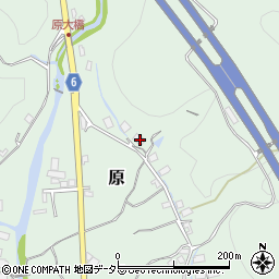 大阪府高槻市原1452周辺の地図