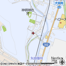 兵庫県姫路市香寺町犬飼865-19周辺の地図