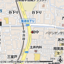 京都新聞　宇治販売所周辺の地図