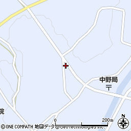 島根県邑智郡邑南町中野小原迫804周辺の地図