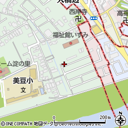 京都府京都市伏見区淀美豆町270周辺の地図